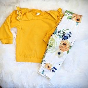 Matching Top with Floral Pants